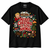 Merry Christmas Ya Filthy Animal collage T-shirt in Black