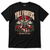 NEWTZ Yule Fighters The Best of Yule Foo Fighters-inspired Christmas T-shirt in black on white background