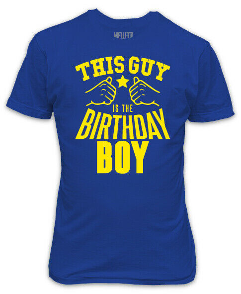 This Guy is the Birthday Boy T-Shirt - Awesome Gift
