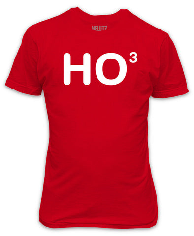 HO Cubed Red T-Shirt - For all those Christmas Santa Geeks out there