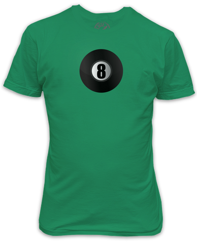 8 Ball T-Shirt - Pool players gift lucky ball