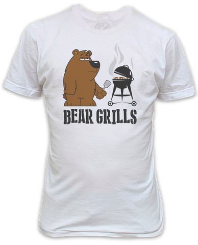 Bear Grills T-Shirt - Funny Printed T-Shirt inspired by the adventurer Bear Grylls