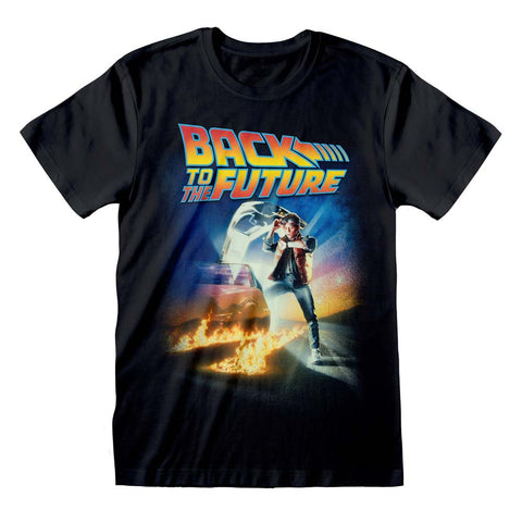 Back To The Future Poster T-Shirt - 100% Official Licenced