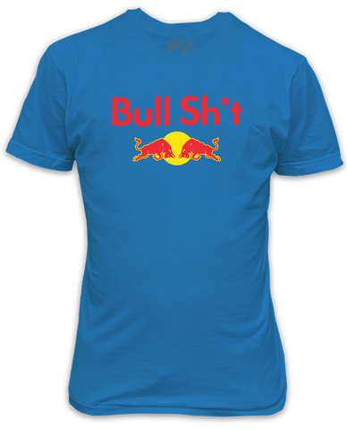 Bull Sh*t Red Bull style Blue T-Shirt