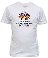 Cheers for the day off Ma'am T-Shirt for Queens Jubilee 2022