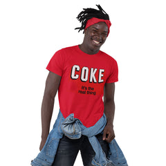 Coca Cola Its The Real Thing T-Shirt - 100% Official Licenced