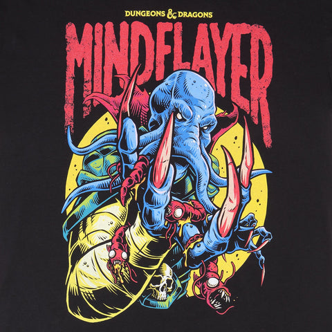 Dungeons And Dragons Mindflayer Colour Pop T-Shirt