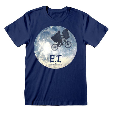 ET Moon Ride Silhouette T-Shirt - 100% Official Licenced