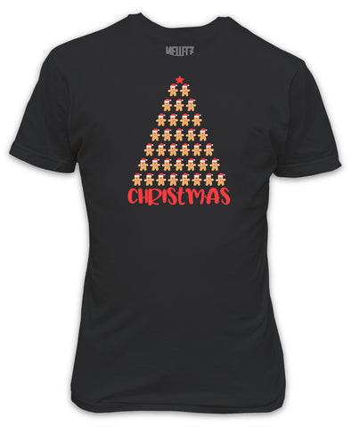 Gingerbread Men Christmas T-Shirt - Cute Xmas Present Gift Secret Santa