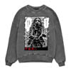 Junji lto Screaming Ghoul Unisex Acid Wash Sweatshirt