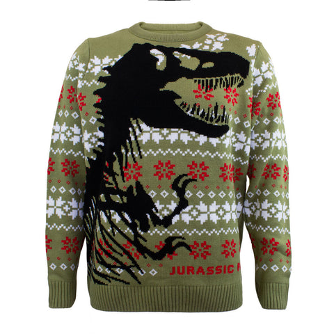 Jurassic Park - Dino Skel Knitted Jumper