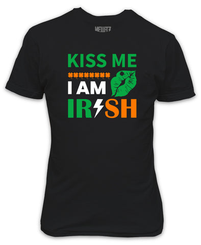 Kiss Me I'm Irish T-Shirt - St Patricks Day - Lucky