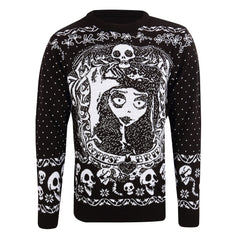 Corpse Bride Bride skulls Knitted Jumper