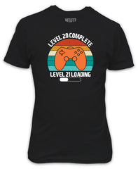 Level Age Complete Birthday T-Shirt Next Year Loading - Twenties 20s Fun Present Gift