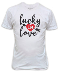 Lucky in Love T-Shirt - Love Valentines Gift