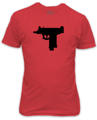 Machine Gun on a T-Shirt