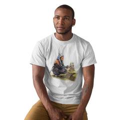 Star Wars The Mandalorian Ashoka and Grogu T-Shirt