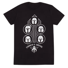 Star Wars The Mandalorian Strength Is Survival T-Shirt