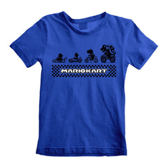 Nintendo Super Mario Kart-Silhouette Kid's T-Shirt