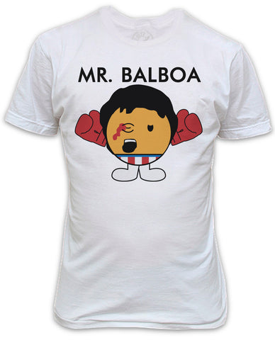 Mr Balboa inspired by Mr Men - Rocky