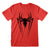 Marvel Comics Spider-Man Black Spider Symbol T-Shirt - Officially Licensed Merchandise