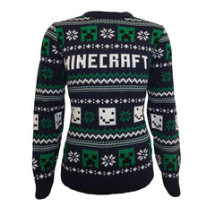 Minecraft - Pattern Knitted Jumper 100% Official Licenced