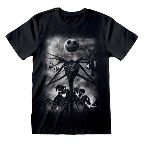 Disney Nightmare Before Christmas Stormy Skies T-Shirt