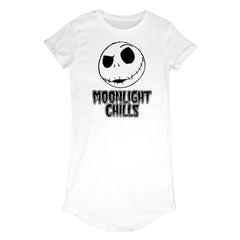 Disney Nightmare Before Christmas Moonlight Chills T-Shirt Dress