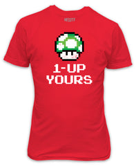 1-up Yours T-Shirt - Stuck at Home Mario inspired Gift