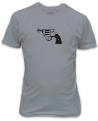 Pistol on a t-shirt