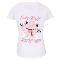 Pokemon Jigglypuff Sing Along Unisex Fitted T-Shirt - 100% Official Licenced