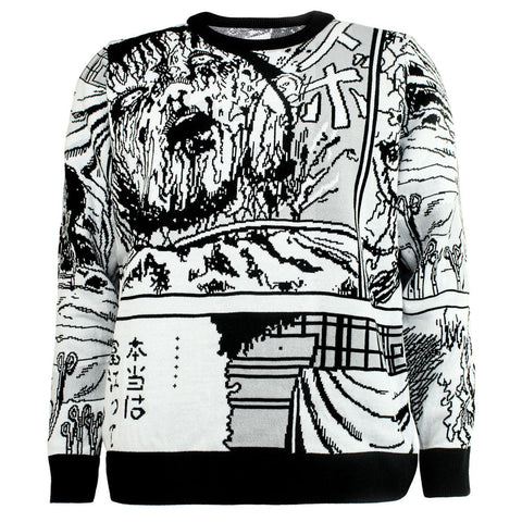 Junji-Ito - Collage Knitted Jumper