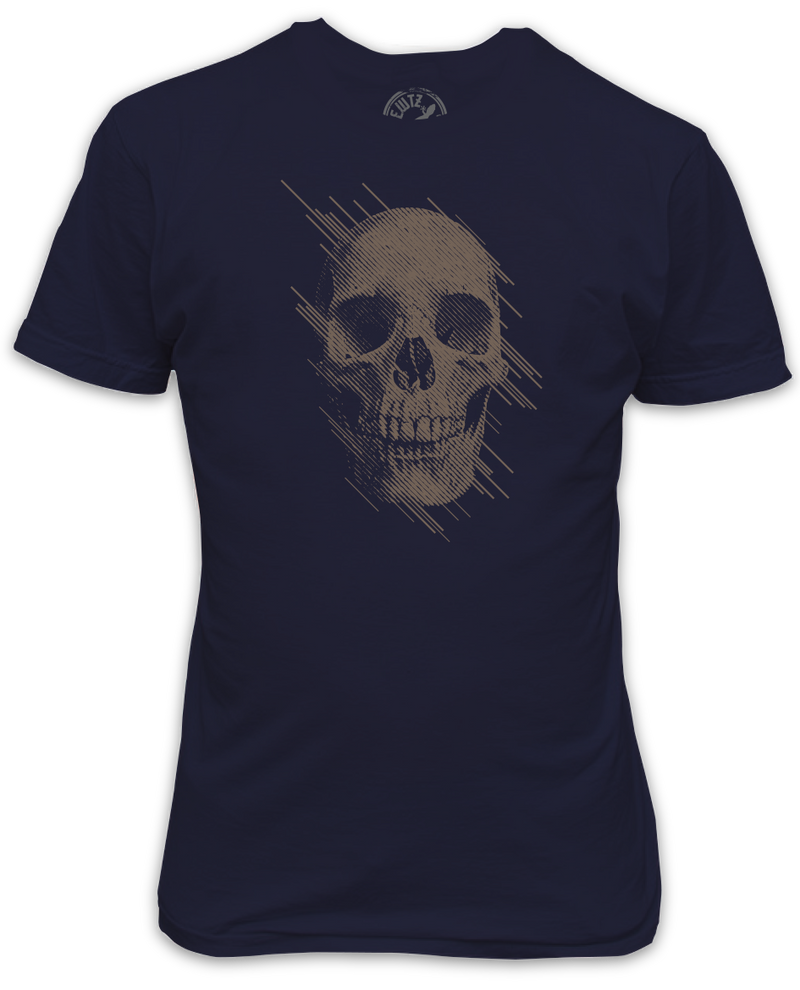 Scaped Skull T-Shirt