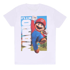 Super Mario Bros - It's A Me Mario White T-Shirt