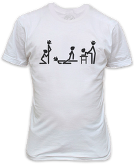 Stick Men Sex Funny Gift T-Shirt