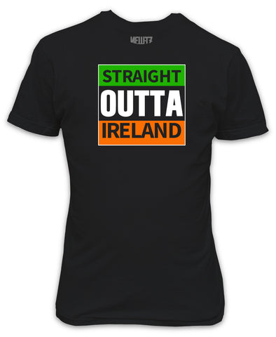 Straight Outta Ireland T-Shirt - St Patricks Day