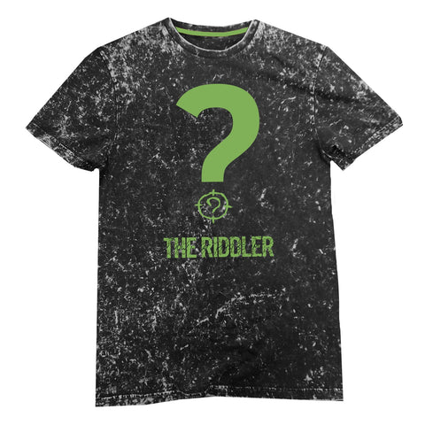 DC The Batman - The Riddler SuperHeroes Inc. Paint Splatter T-Shirt