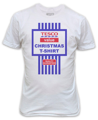 Tesco Value Christmas T-Shirt - Secret Santa Night Out Office Party