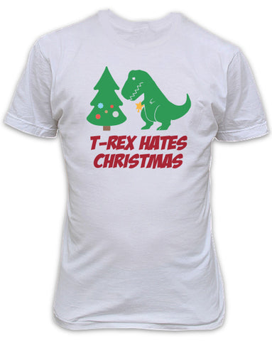 T-Rex Hates Christmas T-Shirt