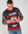 Adults 3D ball with hook and loop fastening Christmas knitted jumper